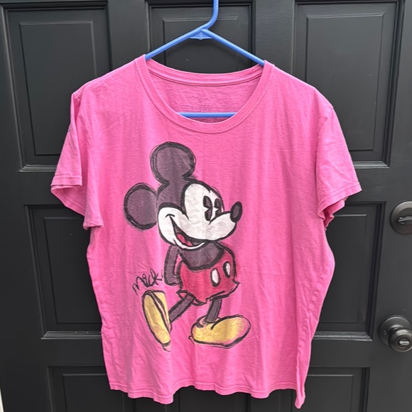 Disney Tops - Pink Mickey Mouse T-Shirt